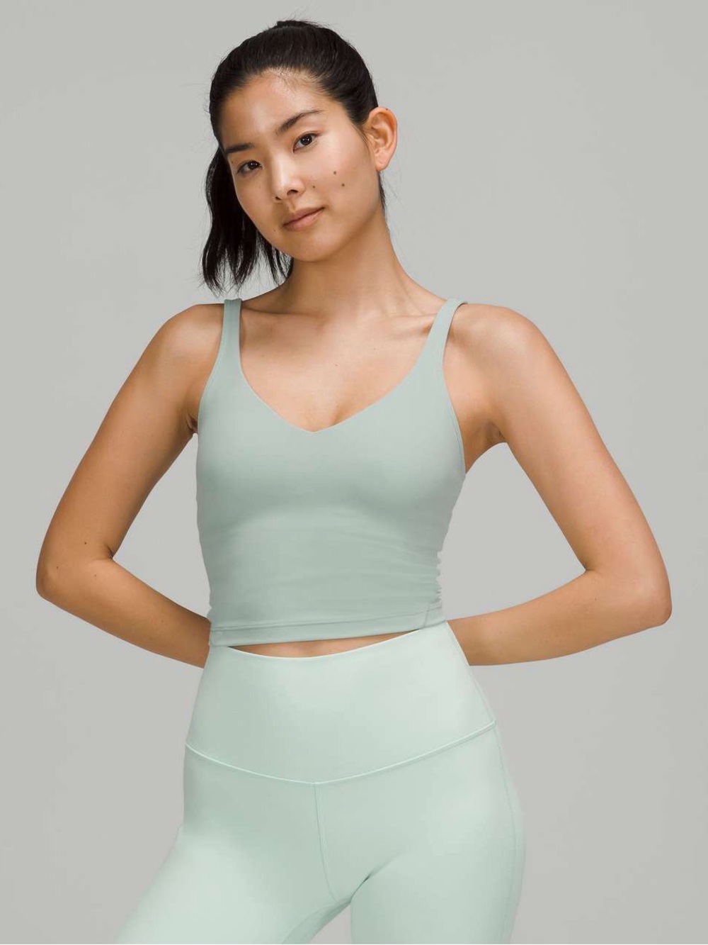 Lululemon Align Tank Top Light Sage Green Size 2